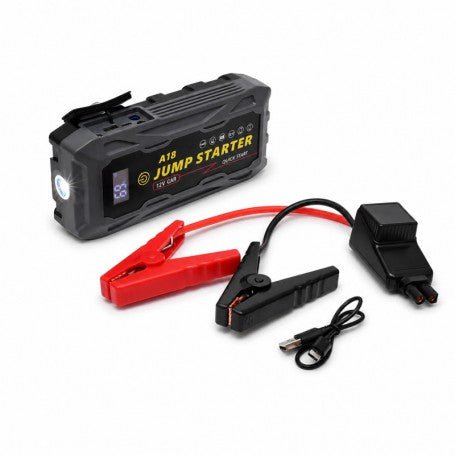 ROBOT PORNIRE AUTO 12V 37000MWH 2500MAH POWER BANK SI LANTERNA A18