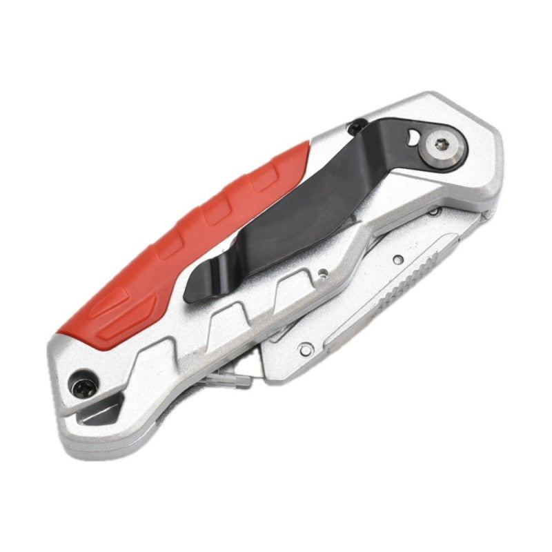 Cutter Profesional Pliabil din Metal, cu 4 Lame