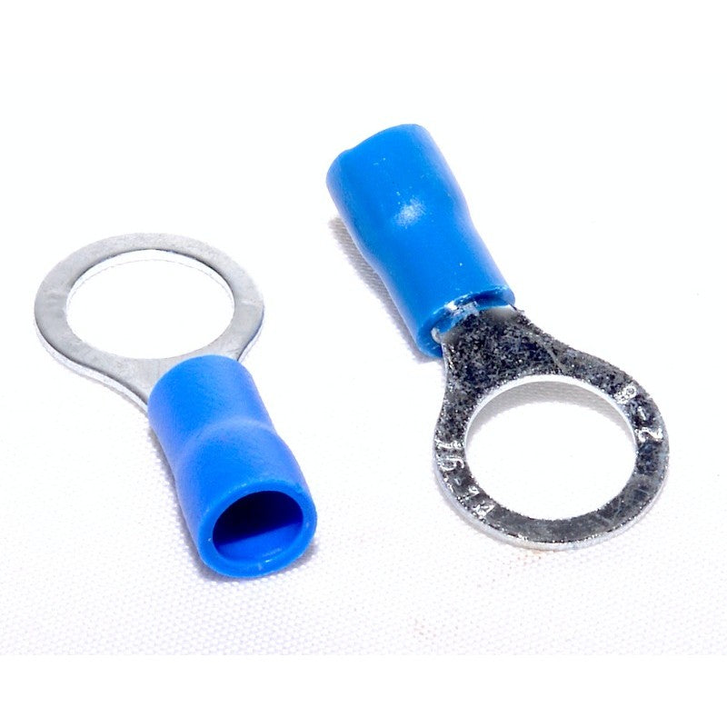 Papuc Electric Izolat Albastru tip Inel ø 8mm ,100B/Set