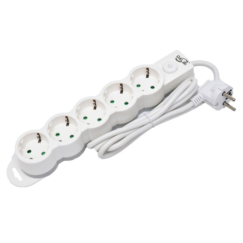 Prelungitor Electric cu Intrerupator, 5 Prize si Protectie Copii, Cablu 3x1mm / 3m