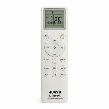 Telecomandă Universală Aer Condiționat HUAYU K-1769E-L Compatibilă cu Peste 1000 de Modele AC