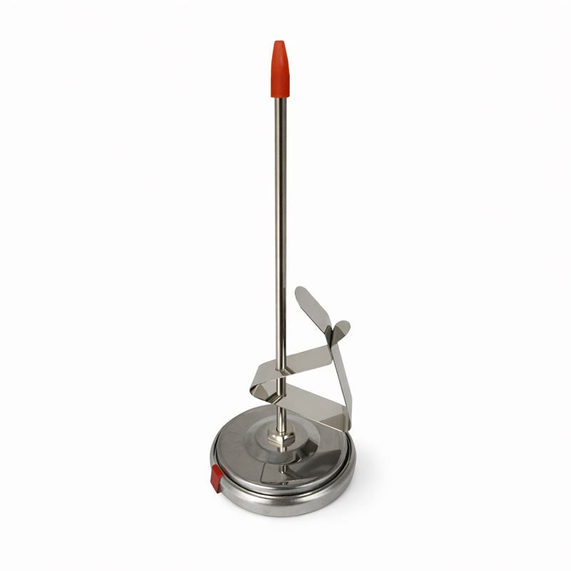 Termometru Metalic Analog cu Tija pentru Temperaturi Inalte pană la 300 grade Celsius cu Tija 120 mm – Cuptoare si HoReCa