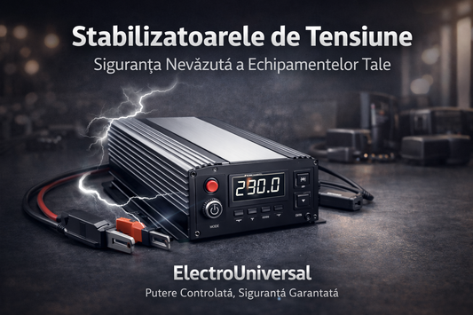 Stabilizatoarele de Tensiune – Siguranța Nevăzută a Echipamentelor Tale