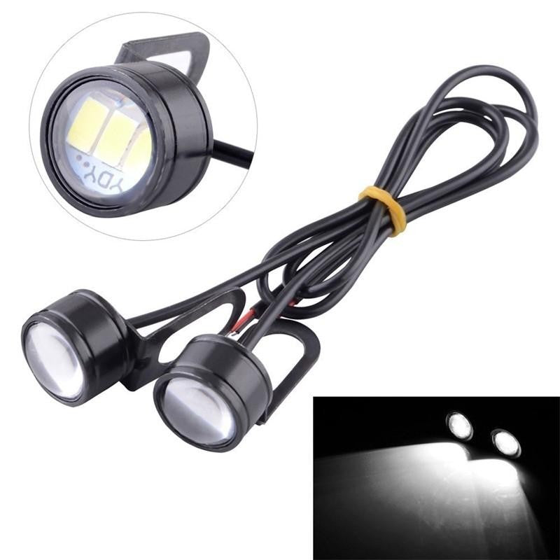 Led Auto 23mm cu Suport / 12V - 9W / GALBEN, 2 Buc/Set