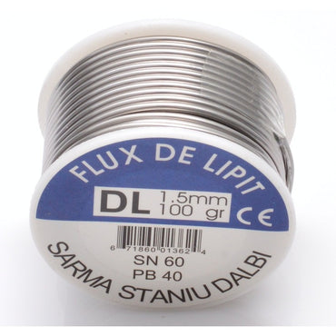 Fludor de Lipit cu pasta 100g-1,5mm SN60/PB40