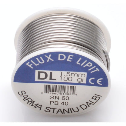Fludor de Lipit cu pasta 100g-1,5mm SN60/PB40