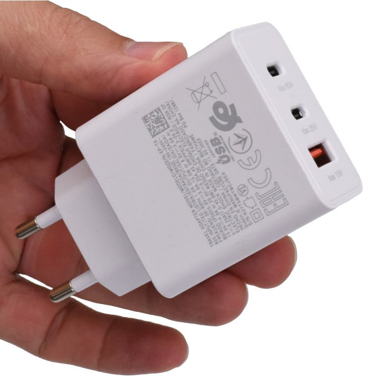 Incarcator Rapid 65W PD Trio, 2 x Tip C + Usb 2.0