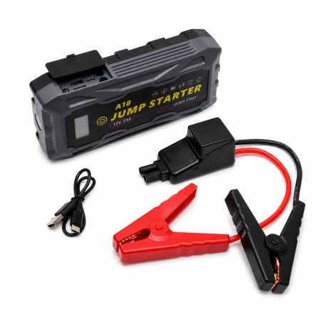 ROBOT PORNIRE AUTO 12V 37000MWH 2500MAH POWER BANK SI LANTERNA A18