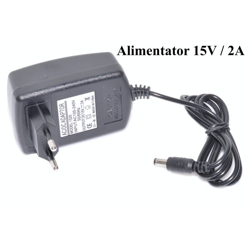 Alimentator Electric Stabilizat AC/DC, 220V-15V/2A