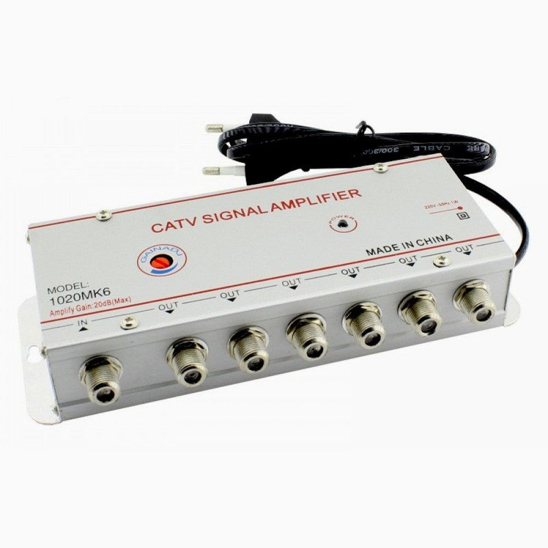 Amplificator Semnal Tv 6 cay - 20dB