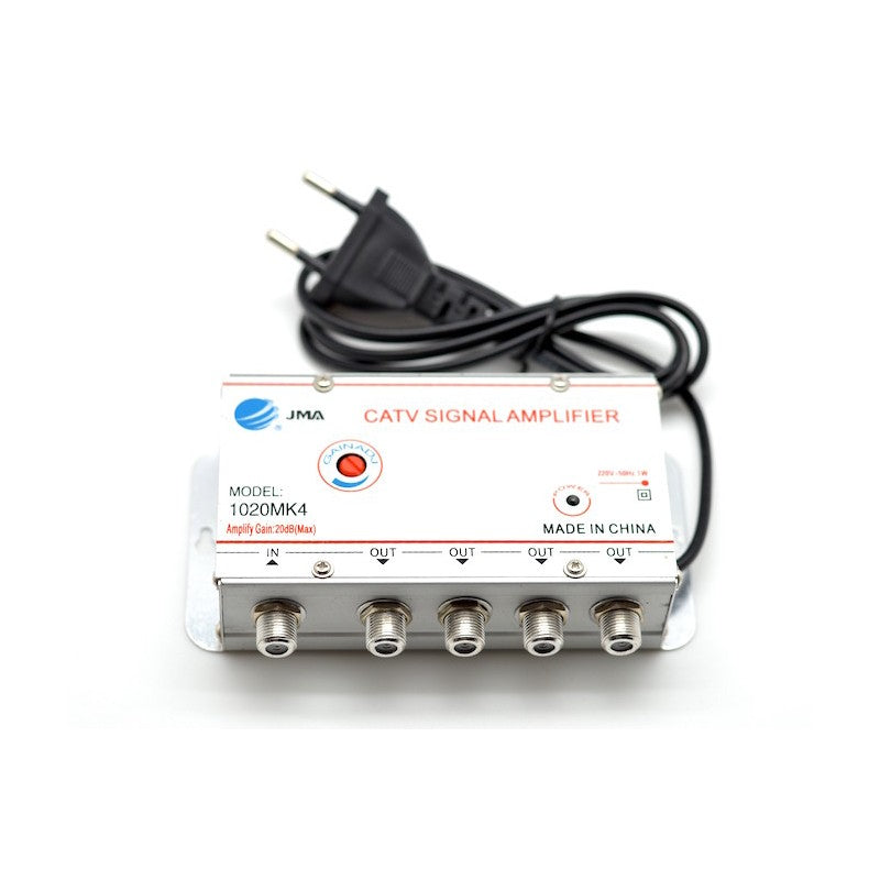 Amplificator Semnal Tv 8 cay - 20dB