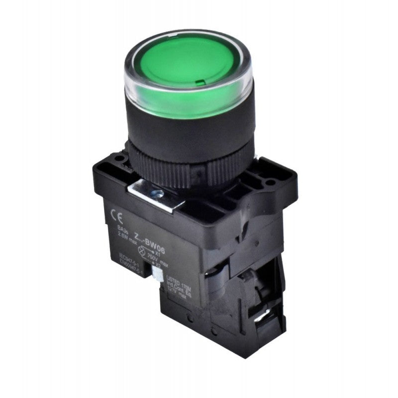 Buton Push EB2 Verde 22mm