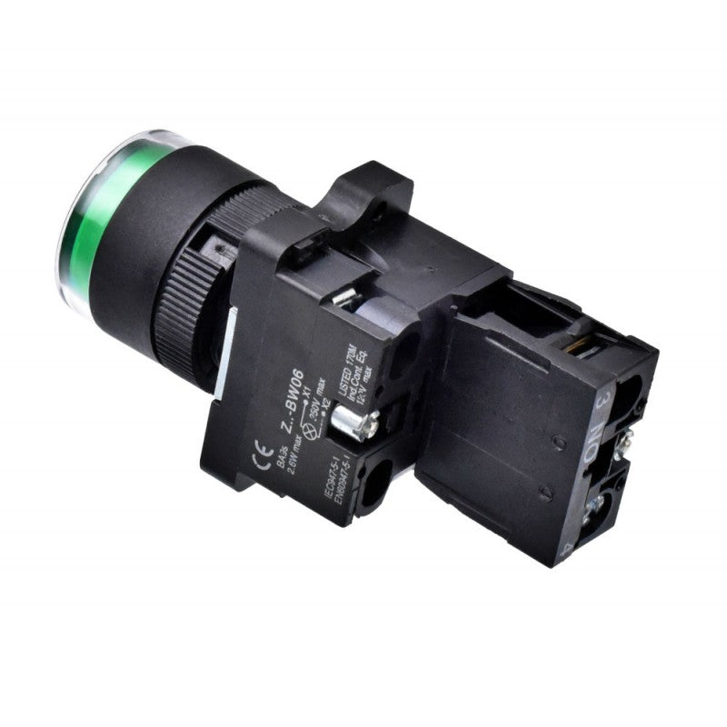 Buton Push EB2 Verde 22mm