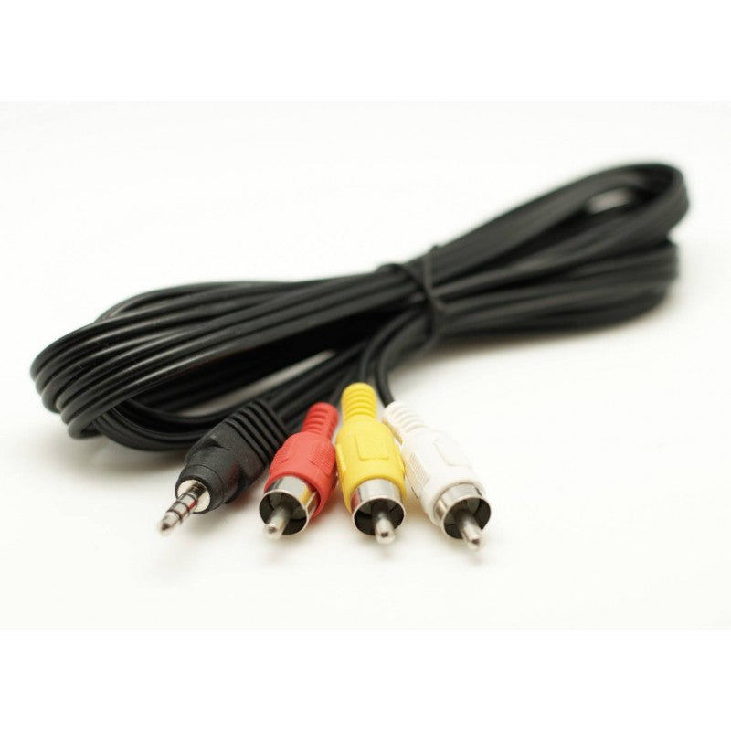 Cablu Auxiliar Jack 3,5mm Tata-3 Rca Tata/3m