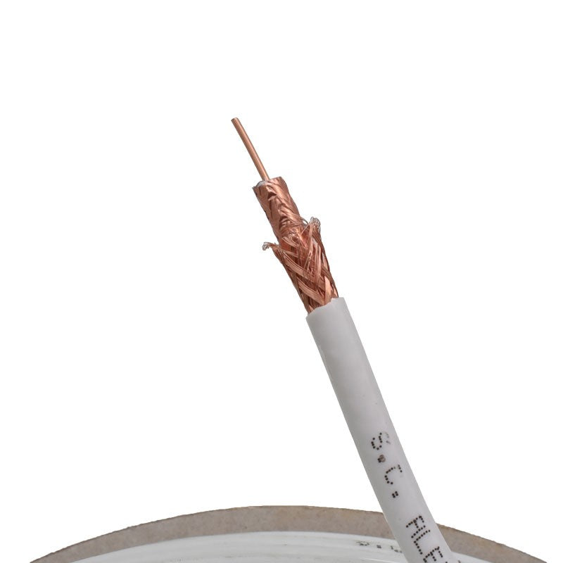 Cablu Coaxial TV UHD 4K DIGITAL - RG6 Cupru - 100m/Rol