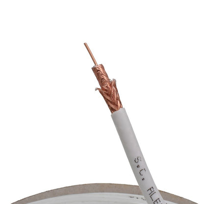 Cablu Coaxial TV UHD 4K DIGITAL - RG6 Cupru - 100m/Rol