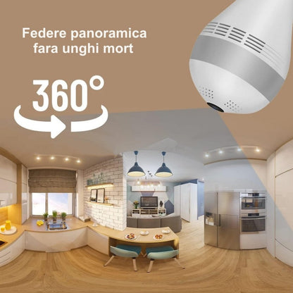 Camera de Supraveghere 360˚ Tip Bec cu IP Wireless, Full HD / V380