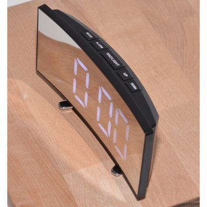 Ceas DT-6507 Oglinda tip LCD Led Alb