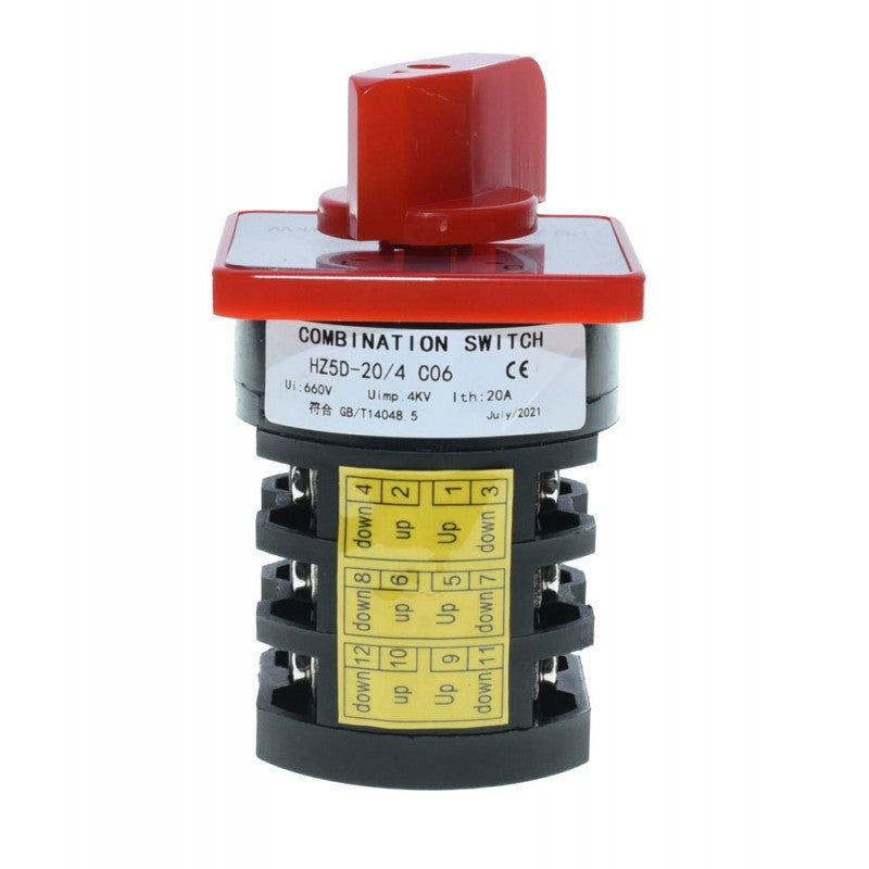 Comutator Rotativ 3 Came 0-1 / 20A - C06/3