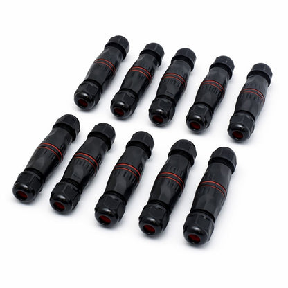 Conector Electric Etans M20 IP68, 3 Pini Waterproof pentru Sisteme Solare si Led (Set 10buc)