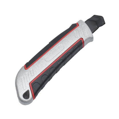 Cutter Profesional din Aluminiu cu lama 18mm Neagra