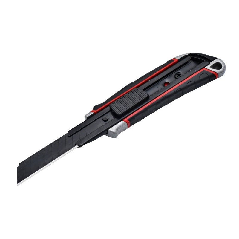 Cutter Profesional din Aluminiu cu lama 18mm Neagra