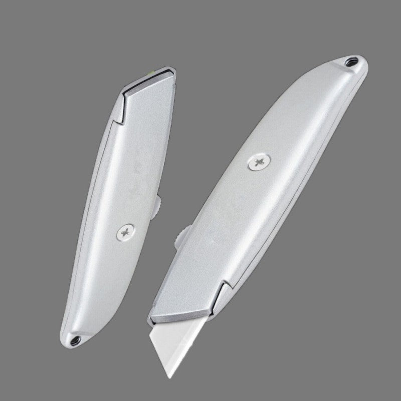 Cutter Profesional Metalic cu Lama Retractabila