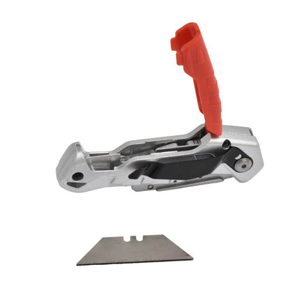 Cutter Profesional Pliabil din Metal, cu 4 Lame