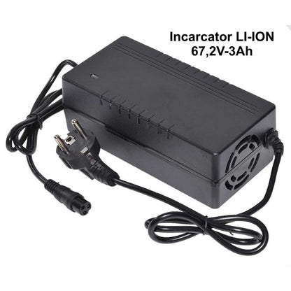 Incarcator Li-ion 67,2V-3Ah Mufa DIN 3 Pini