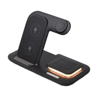 Incarcator Magnetic Wireless 5 in 1 cu Lumina LHT-058