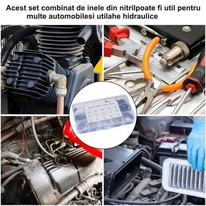 Inele din Cauciuc Nitril - 200Buc/Set