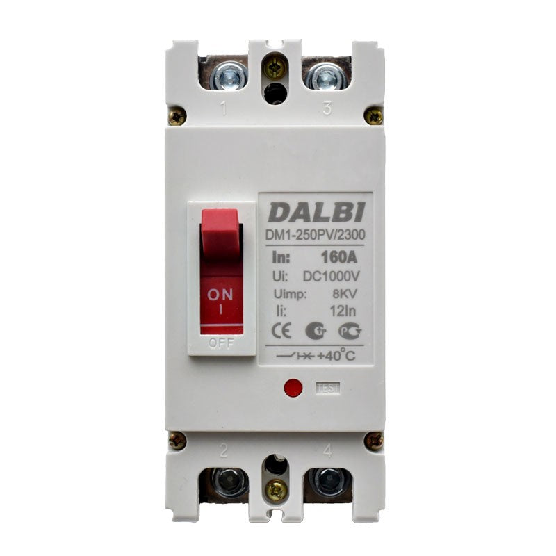 Intrerupator de Circuit Solar MCCB 2P-160A / 1000V DC