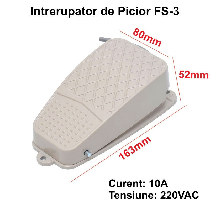 Intrerupator de Picior Pedala Mare FS-3
