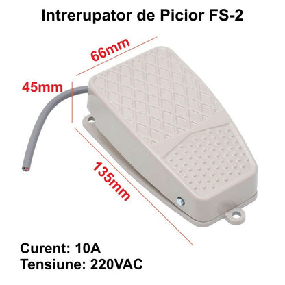Intrerupator de Picior Pedala Medie FS-2