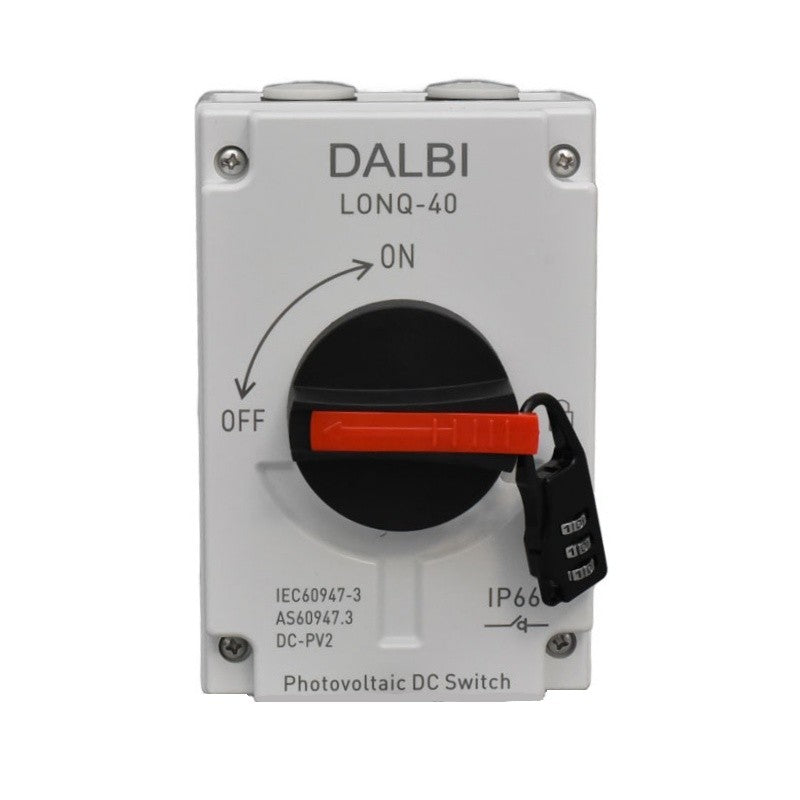 Intrerupator Sistem Solar Fotovoltaic DC 1200V / 32A - Conectori 4 x M20