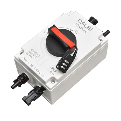 Intrerupator Sistem Solar Fotovoltaic DC 1200V / 32A - Conectori MC4 / 1 IN - 1 OUT