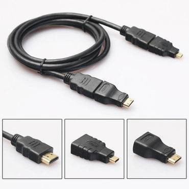 Kit Cablu HDMI + Mini +Micro /1,5m
