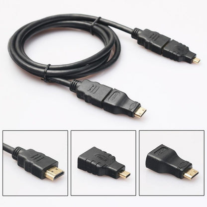 Kit Cablu HDMI + Mini +Micro /1,5m