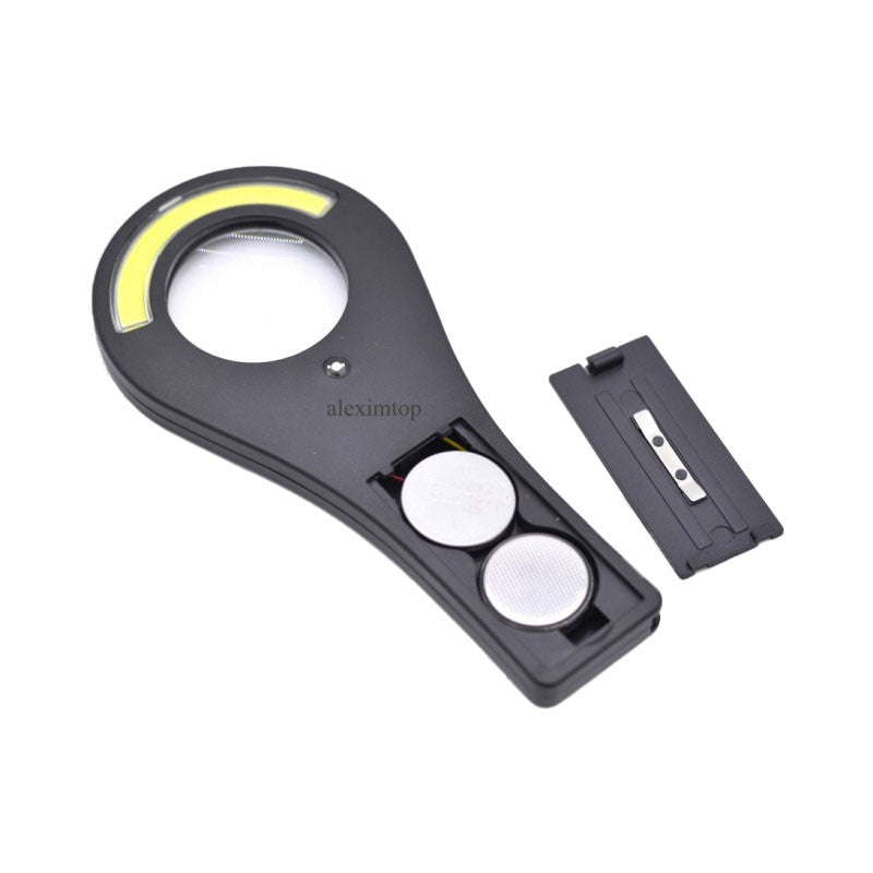 Lupa de Mana, cu Led COB + Violet