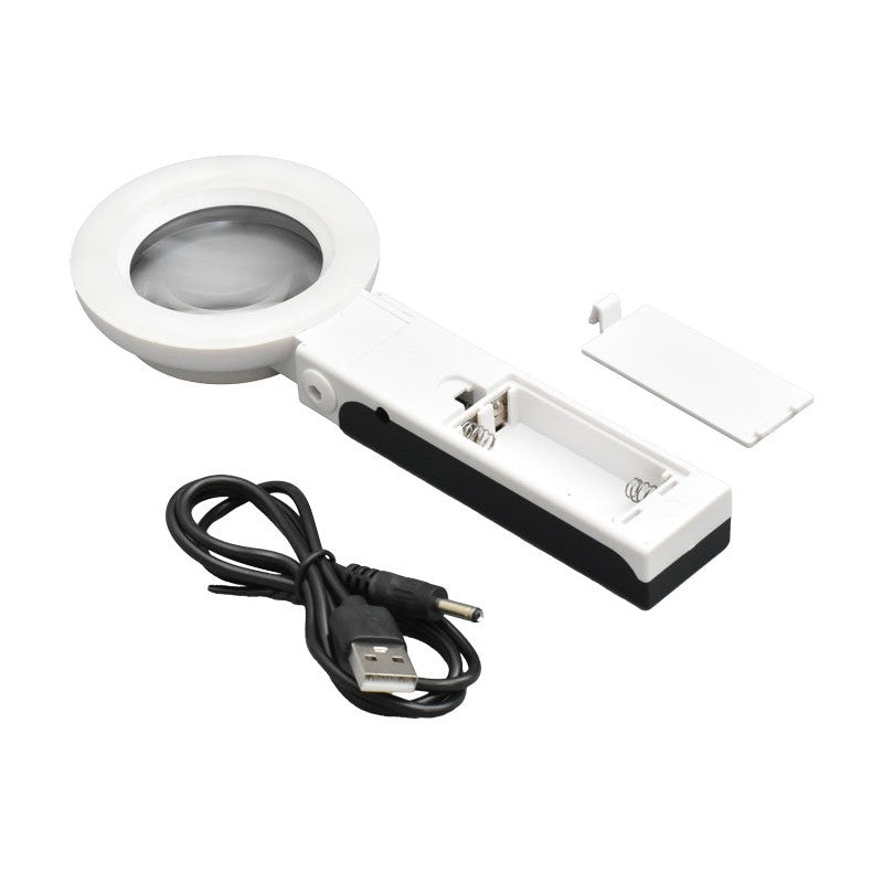 Lupa de Marit 16x50mm cu Lumina, Suport si Alimentare / TH-7020A