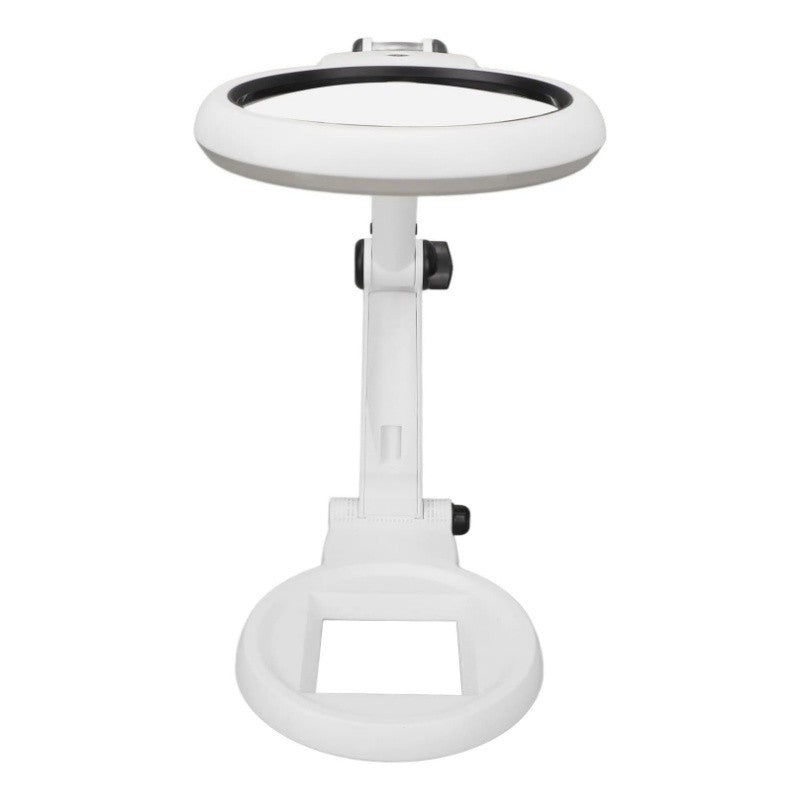 Lupa de Marit 4X, 8X cu Stativ, Lentila 5H si 24 Led / MG3B-1G