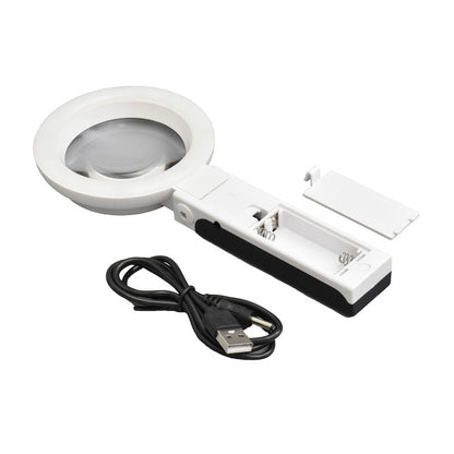 Lupa de Marit 8x65mm cu Lumina, Suport si Alimentare / TH-7020B