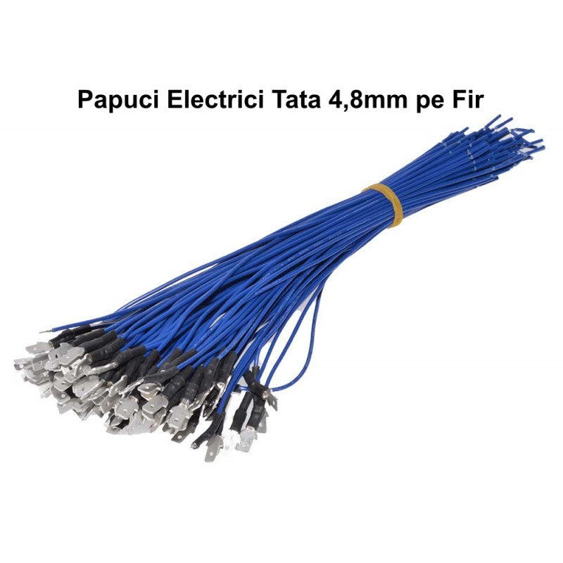 Papuc Electric 4,8mm Tata cu Fir