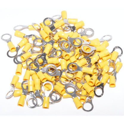 Papuc Electric Izolat Galben tip Inel ø10mm,100B/Set