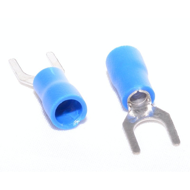 Papuc Electric tip Furca ø 5mm Albastru ,100B/Set