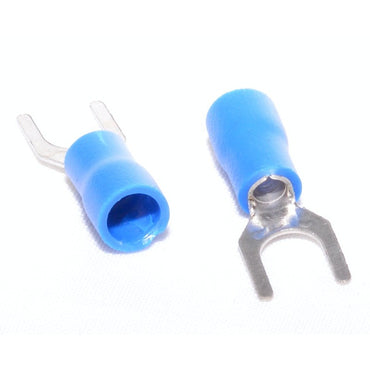 Papuc Electric tip Furca ø 5mm Albastru ,100B/Set