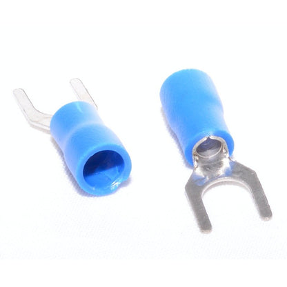 Papuc Electric tip Furca ø 5mm Albastru ,100B/Set