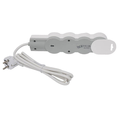 Prelungitor Electric cu Intrerupator, 3 Prize si Protectie Copii, Cablu 3x1mm / 5m