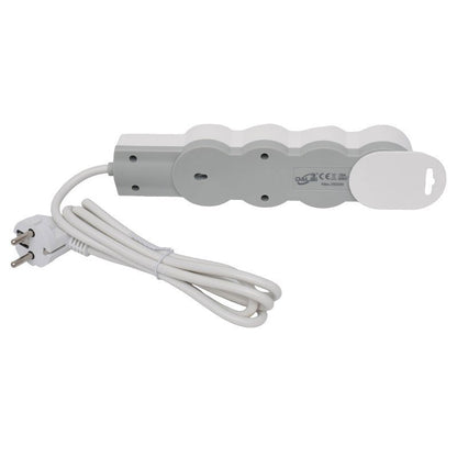 Prelungitor Electric cu Intrerupator, 4 Prize si Protectie Copii, Cablu 3x1mm / 1,5m