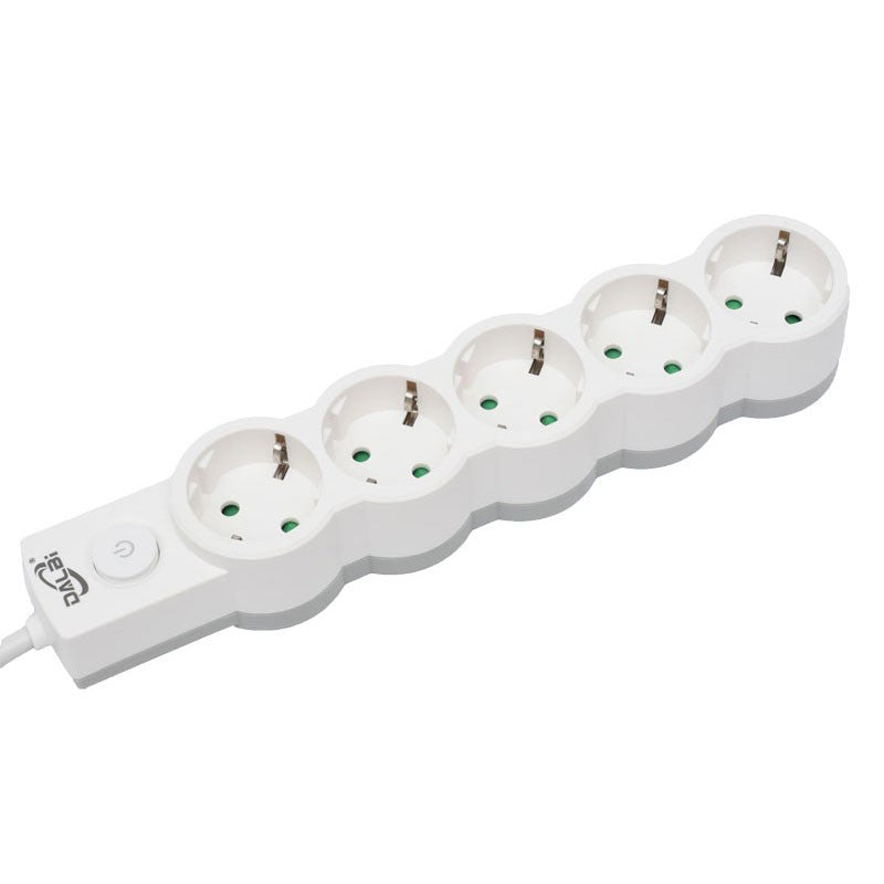 Prelungitor Electric cu Intrerupator, 5 Prize si Protectie Copii, Cablu 3x1mm / 1,5m